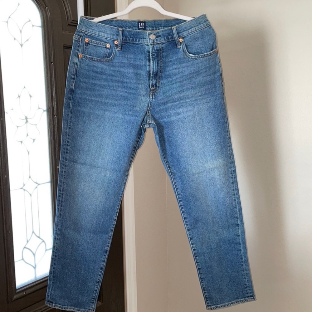 GAP Women's Mid Rise Jeans - Blue